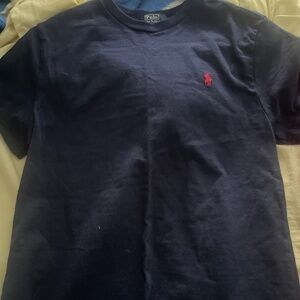 Polo blue and red shirt